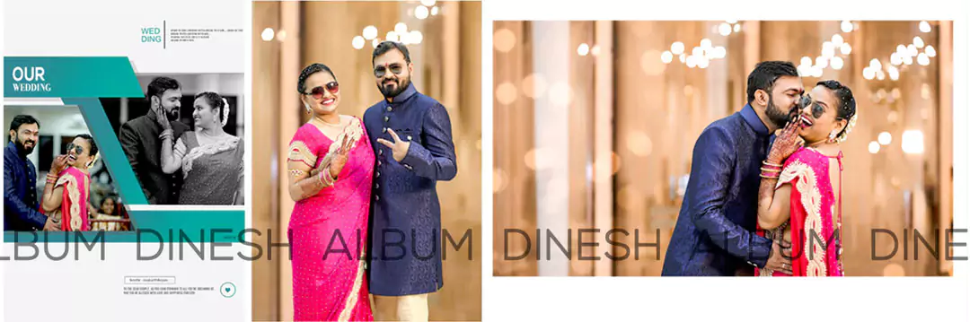 New Groom Brides Wedding album