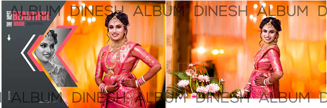 New Groom Brides Wedding album