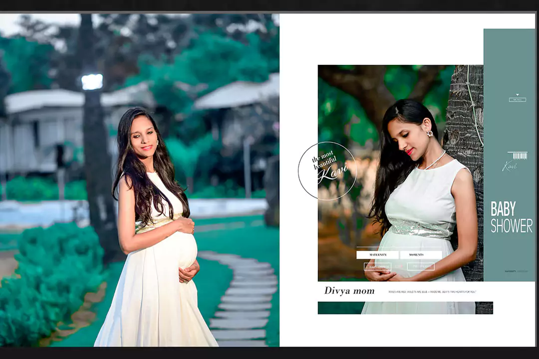 Maternity album PSD | Maternity album Design 2022