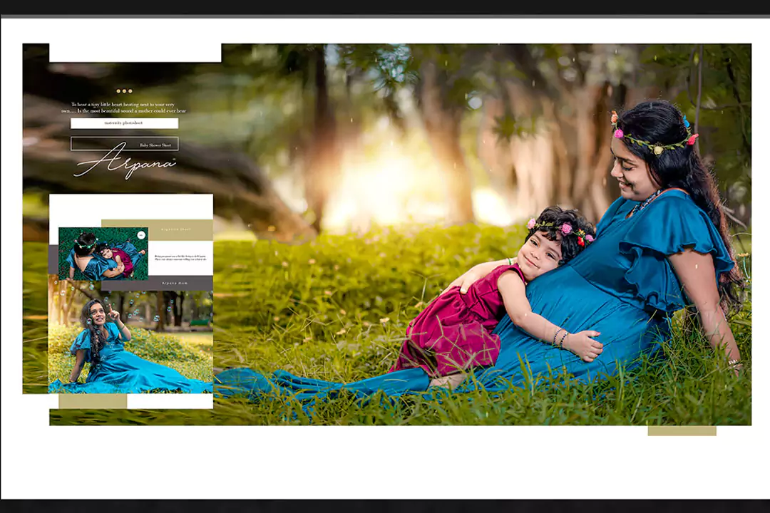 Maternity album PSD | Maternity album Design 2022