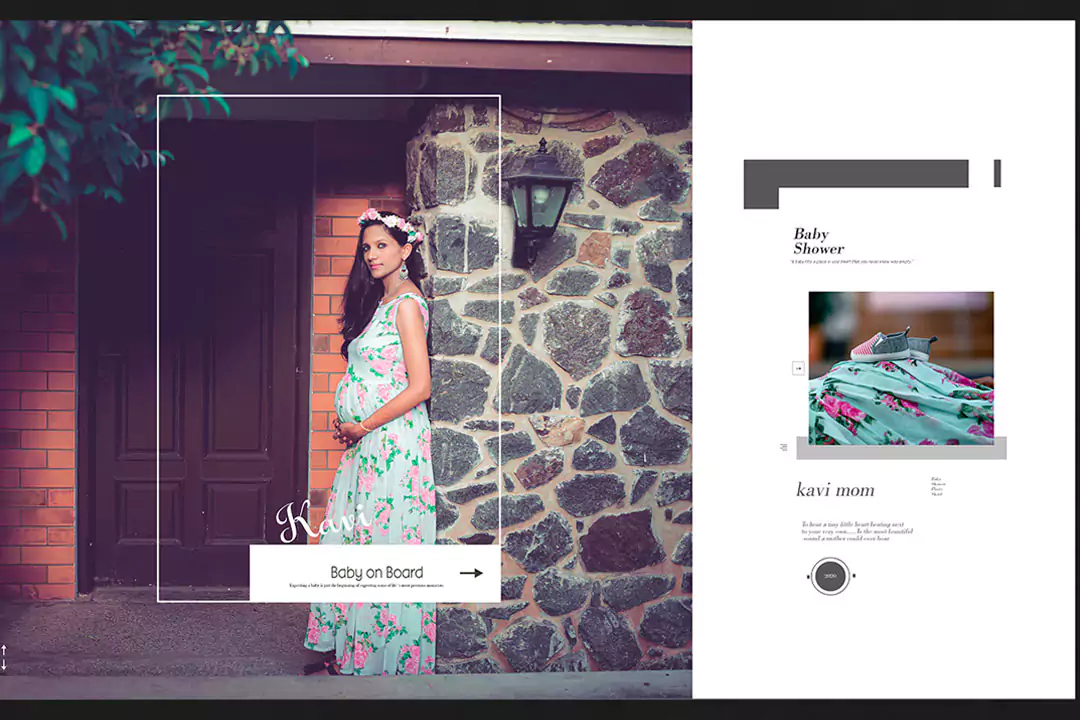 Maternity album PSD | Maternity album Design 2022