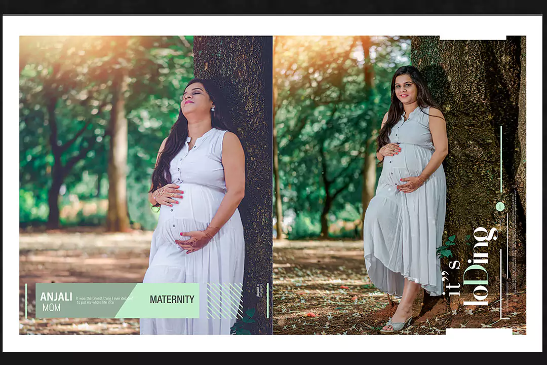 Maternity album PSD | Maternity album Design 2022