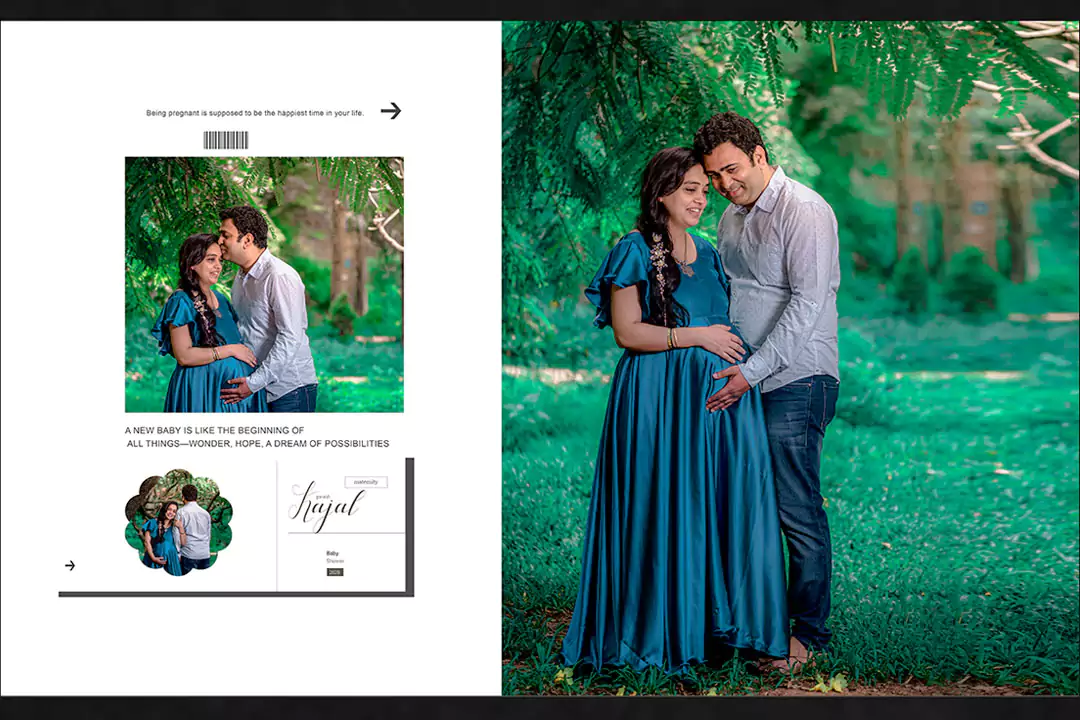 Maternity album PSD | Maternity album Design 2022