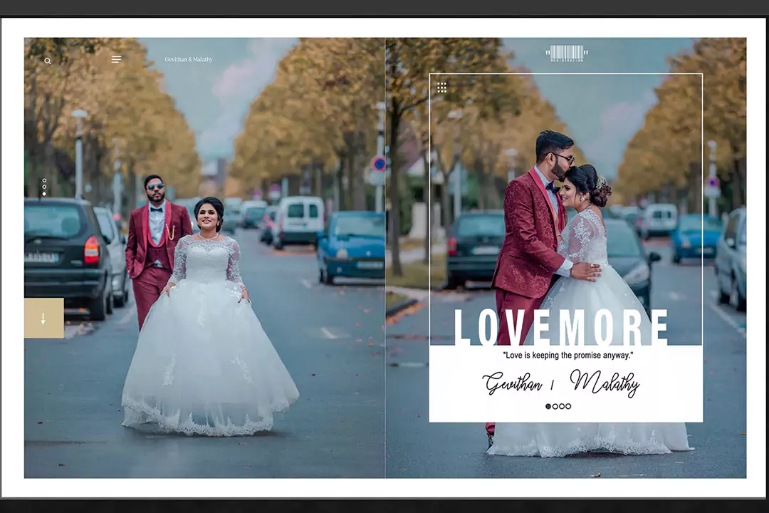 15-24 Size Wedding Album Templates