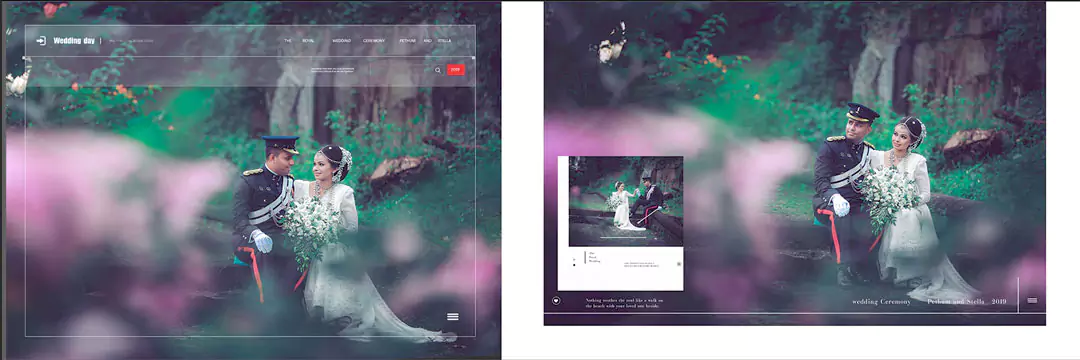 12x36 wedding album design psd free download