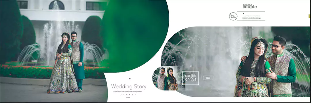 wedding psd templates free download 12x36