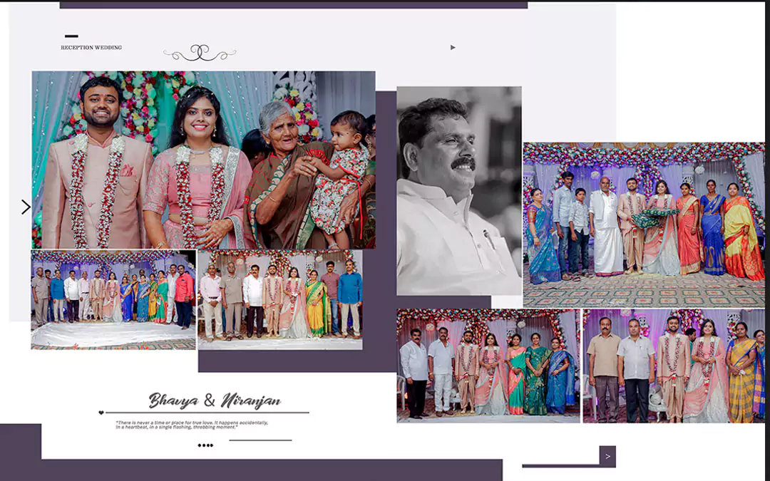 16x24 Wedding Album PSD