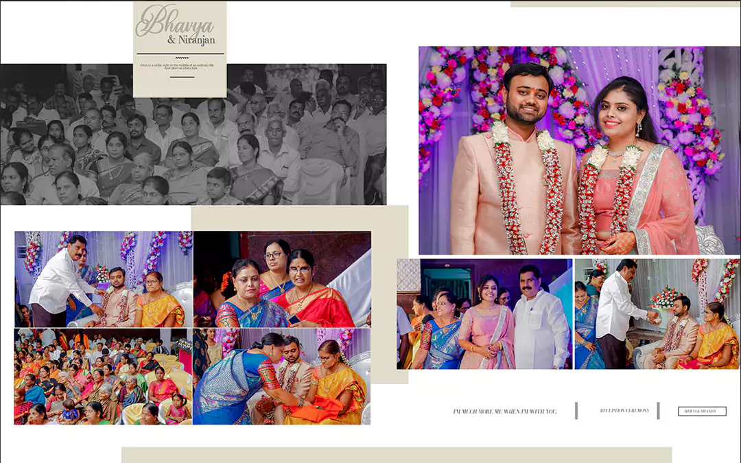 16x24 Wedding Album PSD