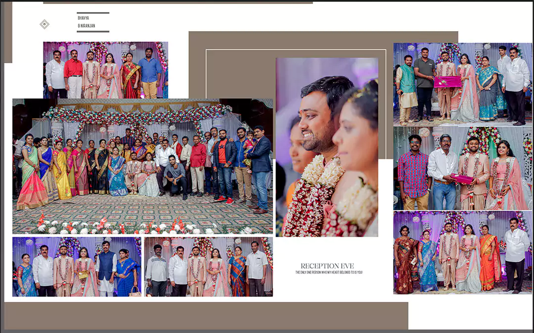 16x24 Wedding Album PSD