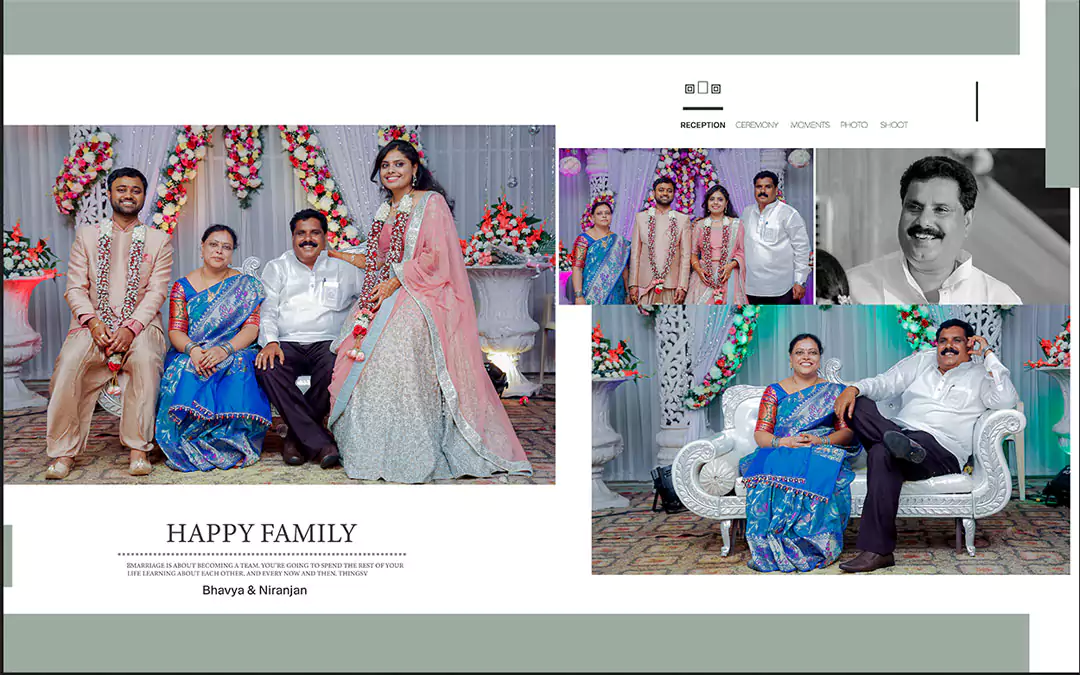 16x24 Wedding Album PSD