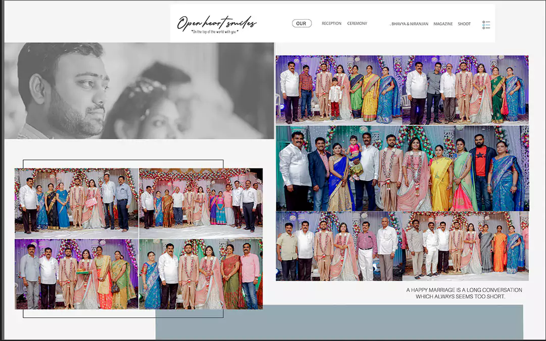 16x24 Wedding Album PSD