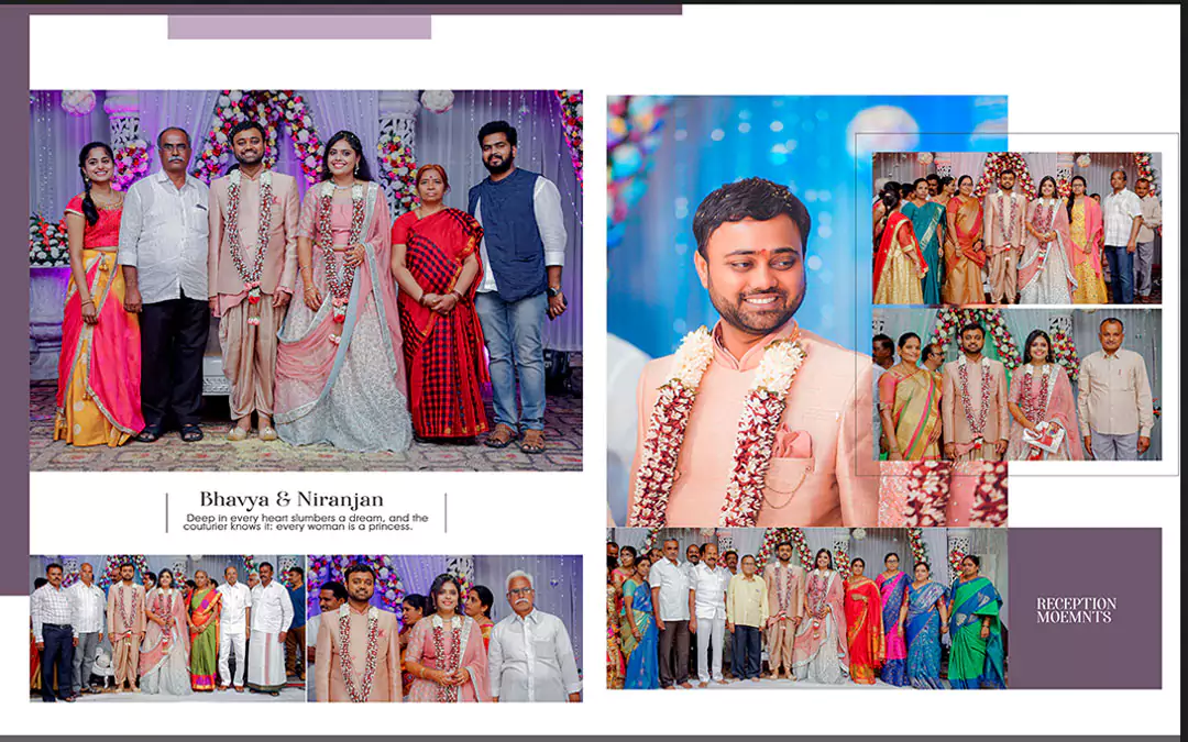 16x24 Wedding Album PSD