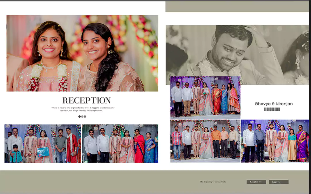 16x24 Wedding Album PSD