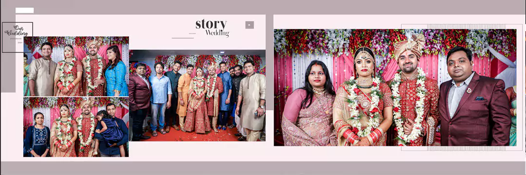 High-Resolution 12X36 Wedding Album PSD Free Download
