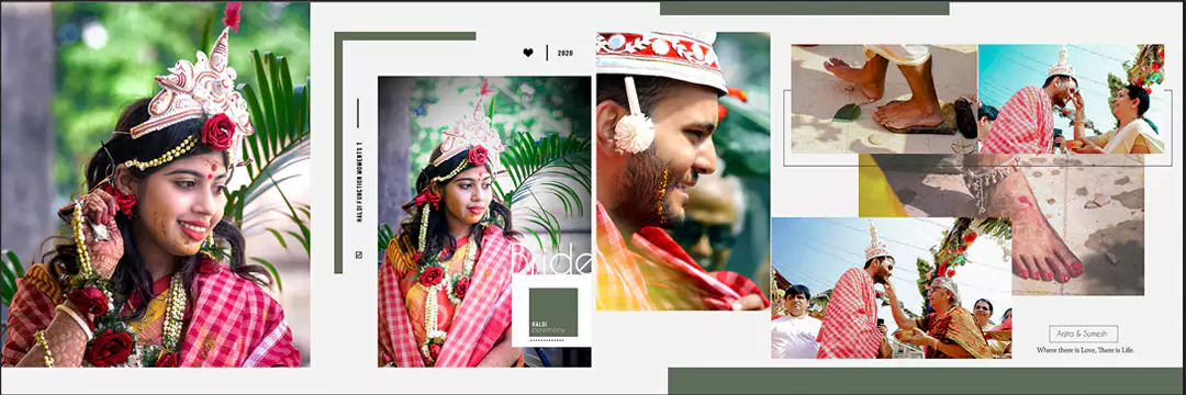 New 2021 Wedding Album 12x36 PSD Designs