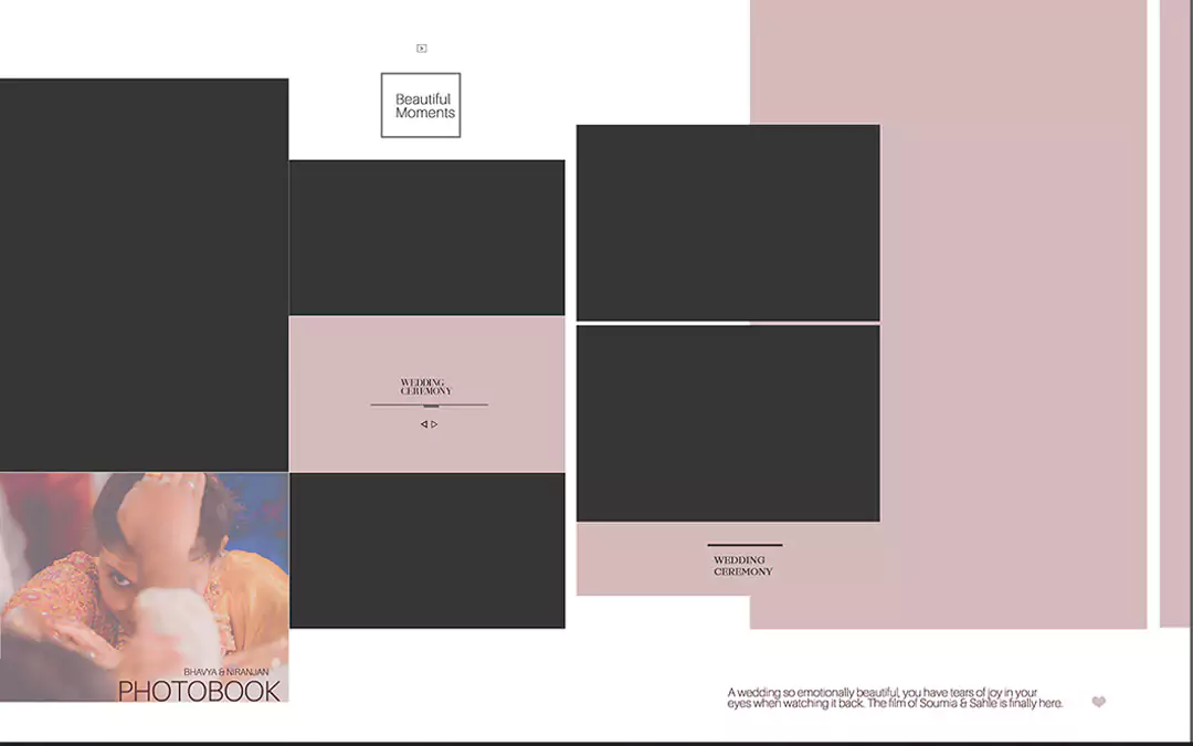 wedding album design 16x24 templates 