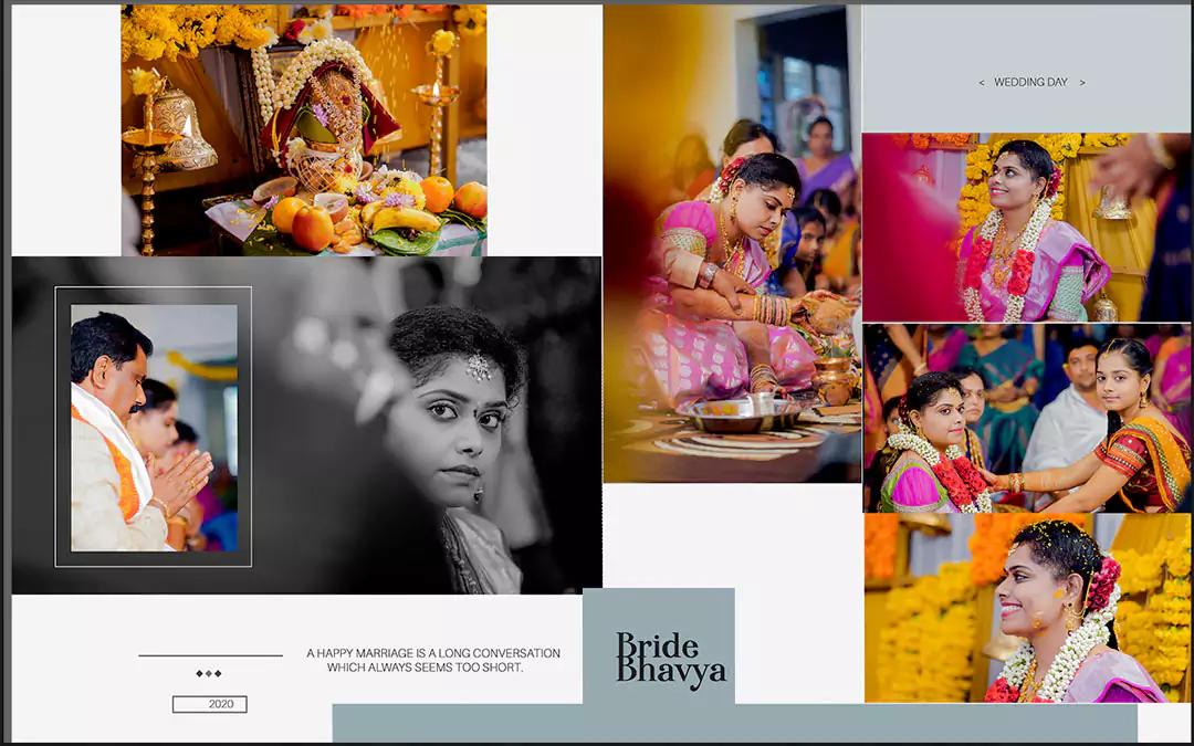 wedding album design 16x24 templates 