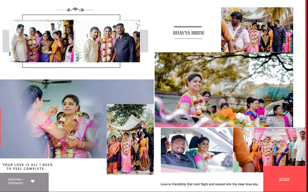 wedding album design 16x24 templates 