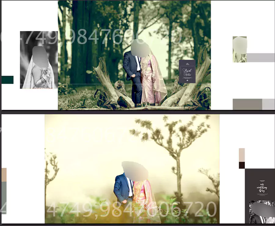 Best Photo Album Templates For Weddings Photography