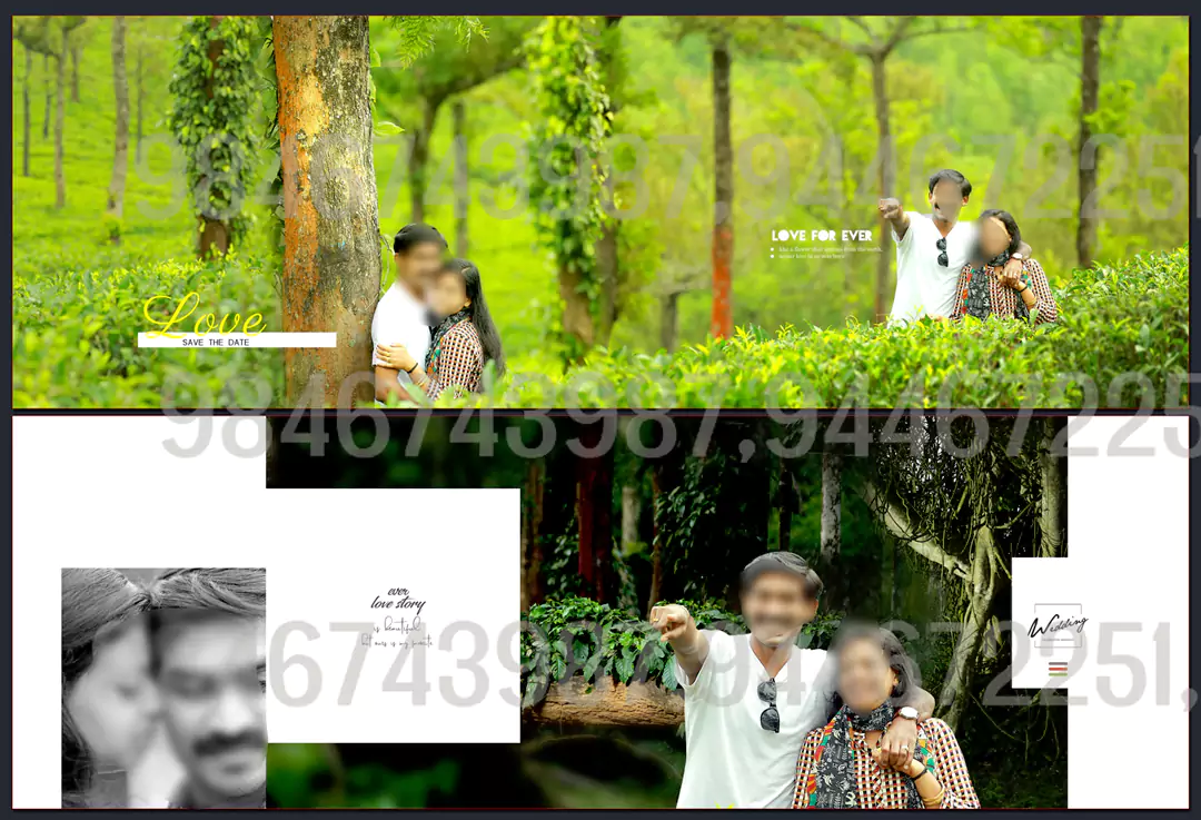 Best Pre Wedding PSD DM