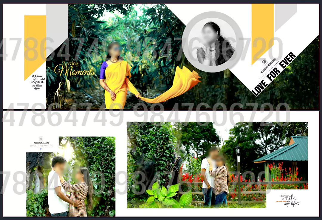 Best Pre Wedding PSD DM