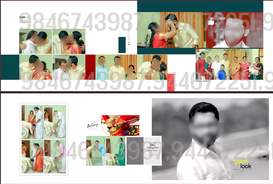 full wedding album design package 2022