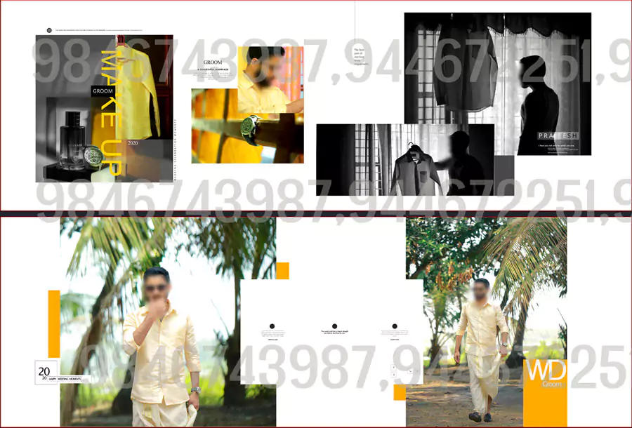 full wedding album design package 2022