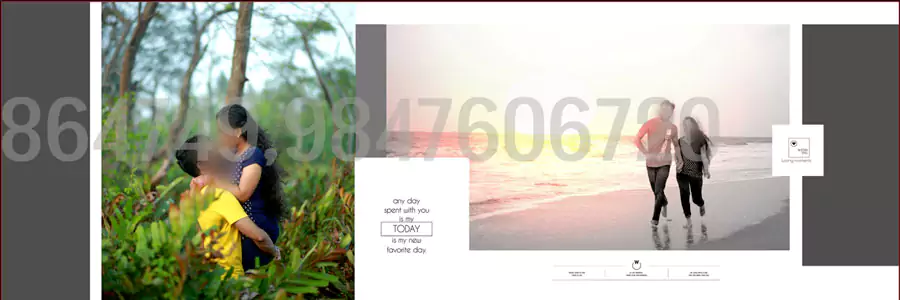 full wedding album design package 2022