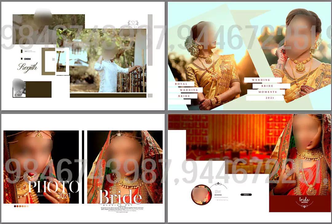 indian wedding album design templates 2022