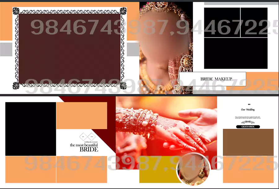 Indian Wedding Album Design 2022