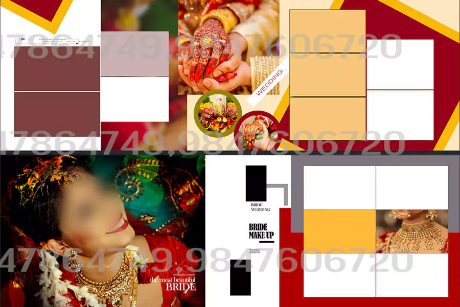 Indian Wedding Album Design 2022