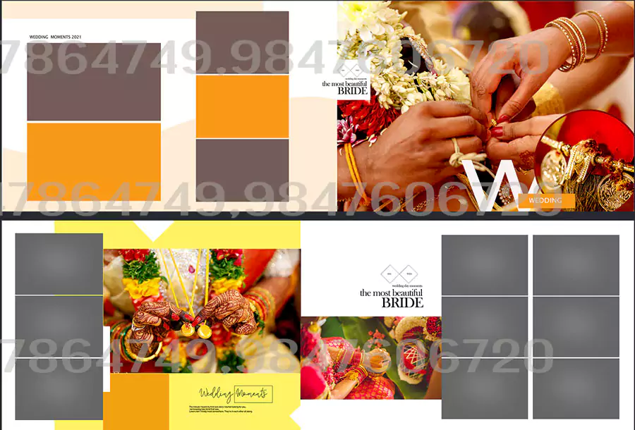 Indian Wedding Album Design 2022