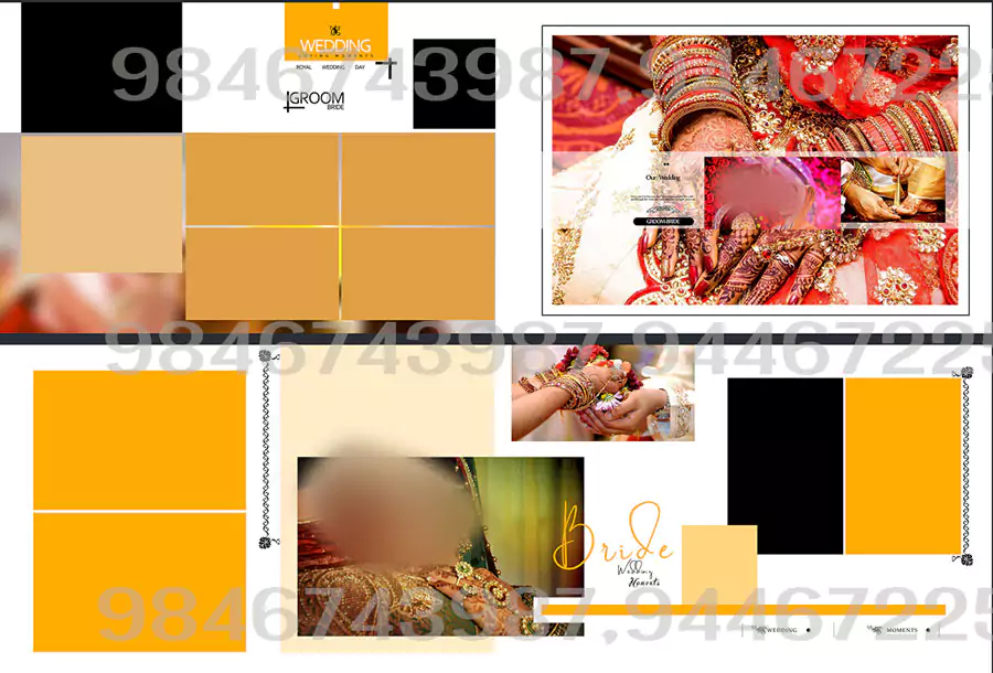 Indian Wedding Album Design 2022