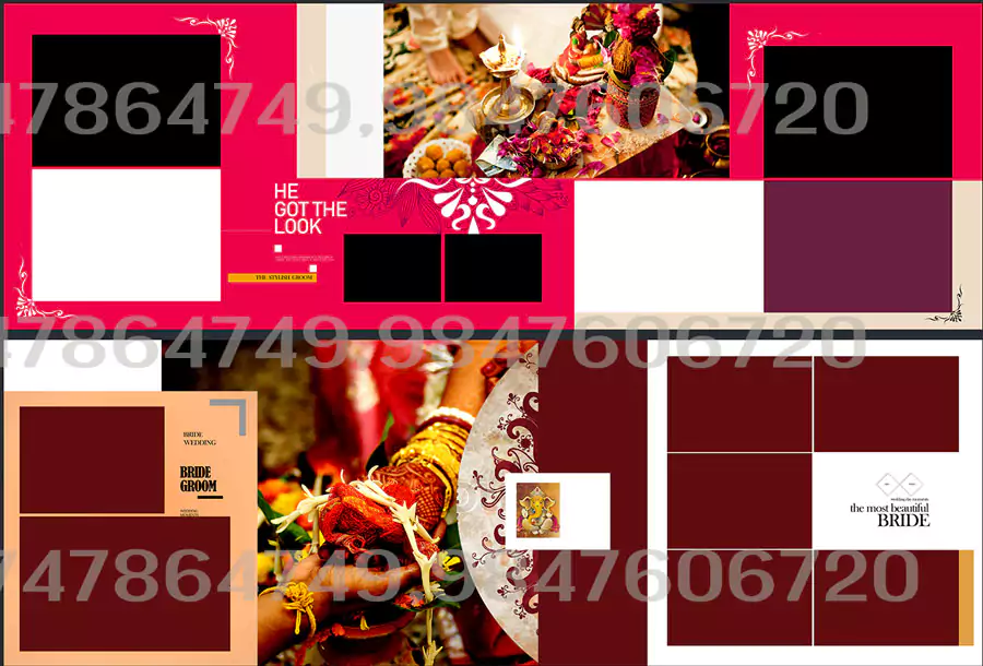 Indian Wedding Album Design 2022