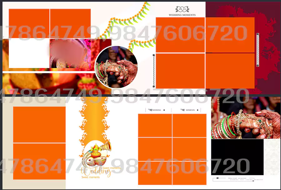 Indian Wedding Album Design 2022