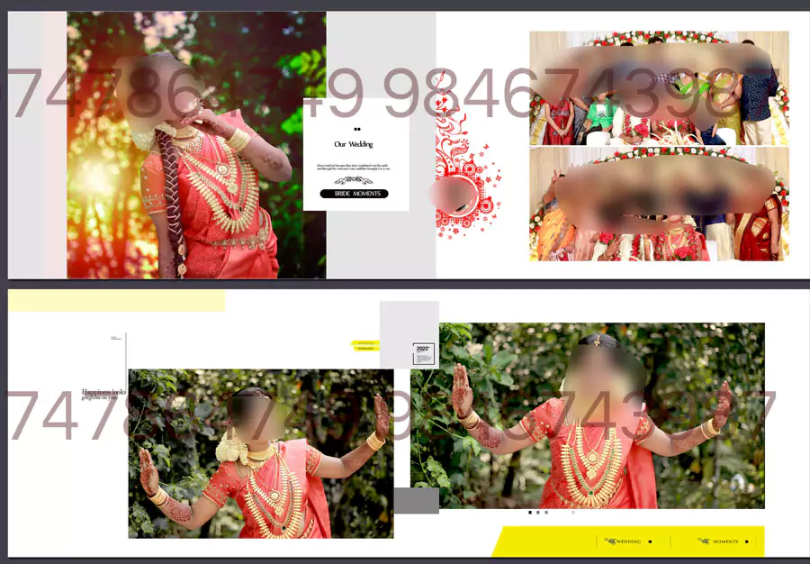 50+ Indian Wedding Album Design Free Download