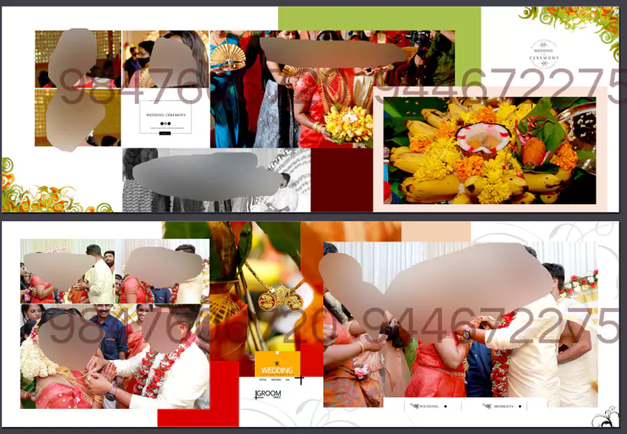 50+ Indian Wedding Album Design Free Download