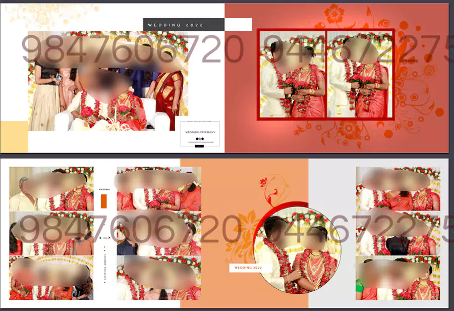 50+ Indian Wedding Album Design Free Download