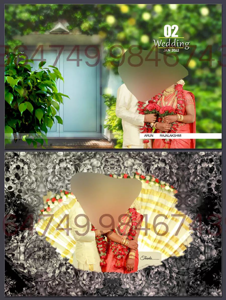 50+ Indian Wedding Album Design Free Download