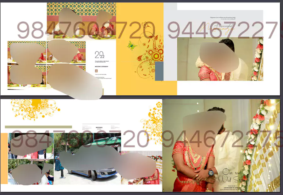 50+ Indian Wedding Album Design Free Download