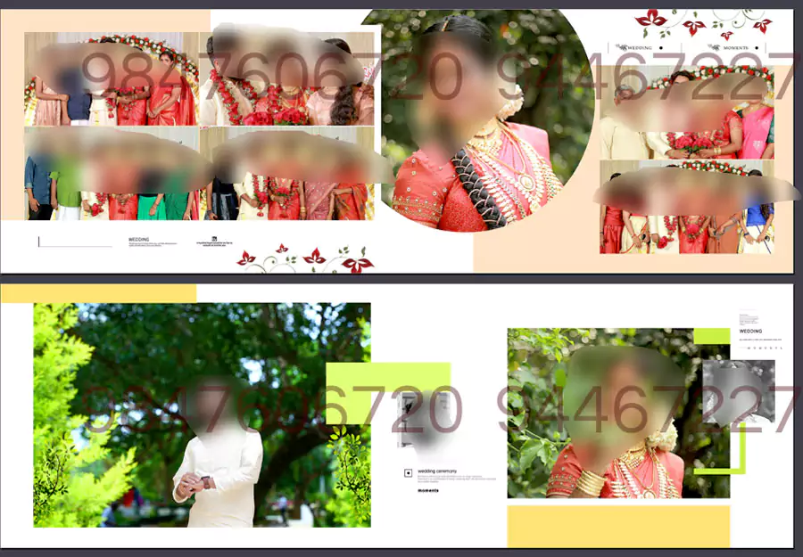 50+ Indian Wedding Album Design Free Download