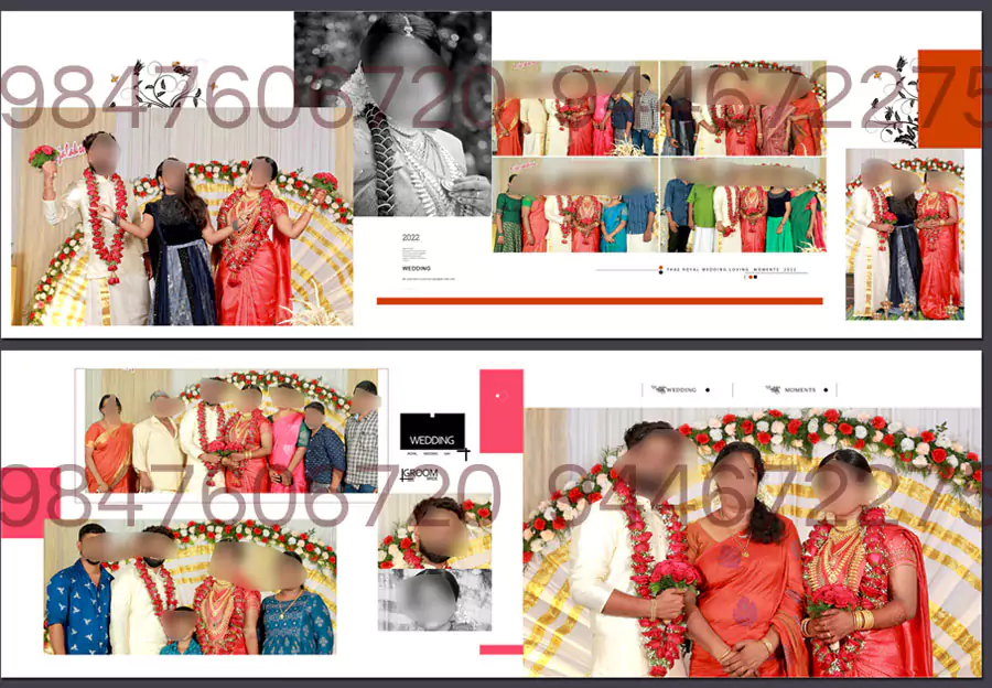 50+ Indian Wedding Album Design Free Download