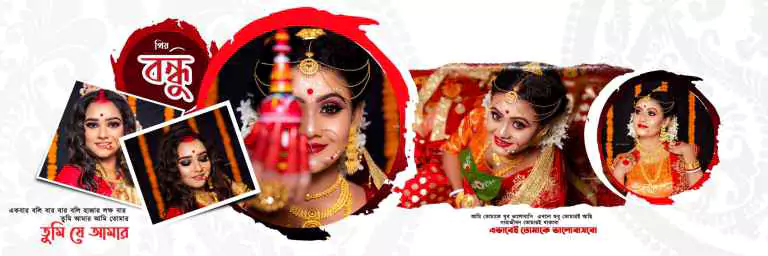 Bengali Wedding Album PSD 12x36 free Download