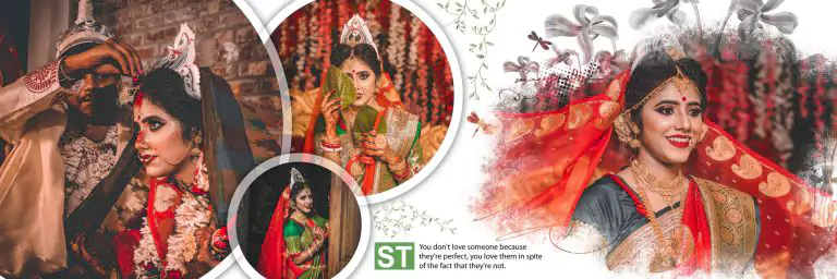 Bengali Wedding Album PSD 12x36 free Download