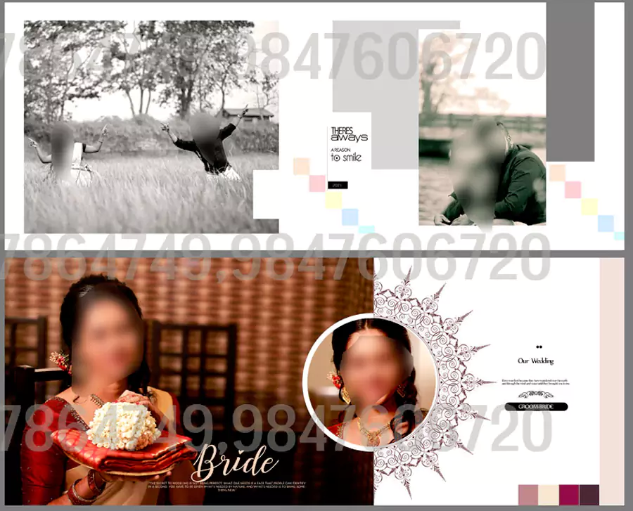 Chennai Wedding Album Design