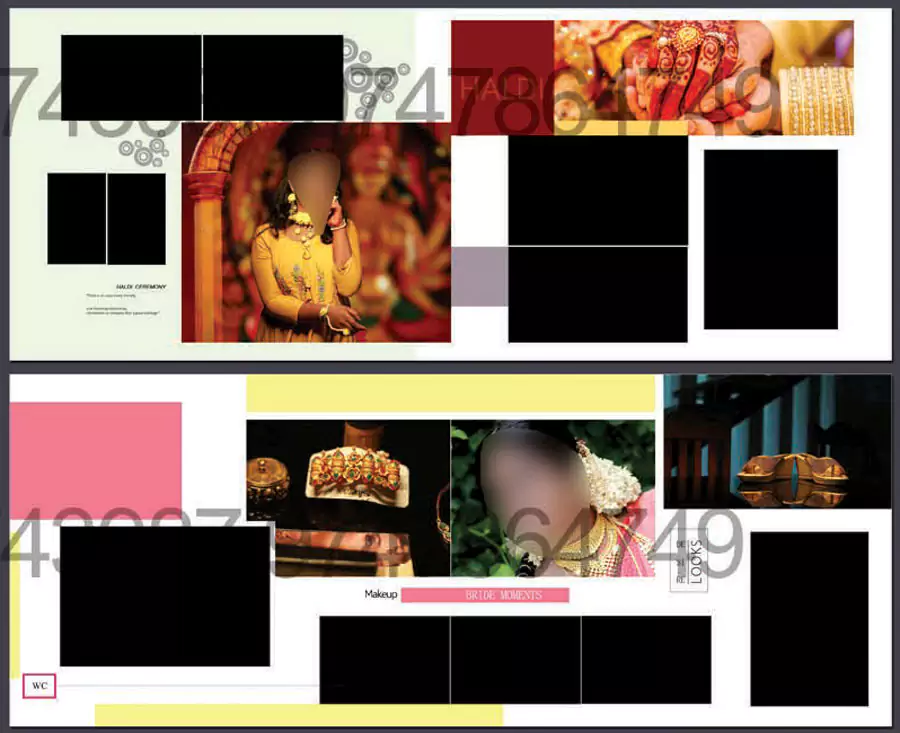 Indian Wedding Album Design PSD Templates 2022