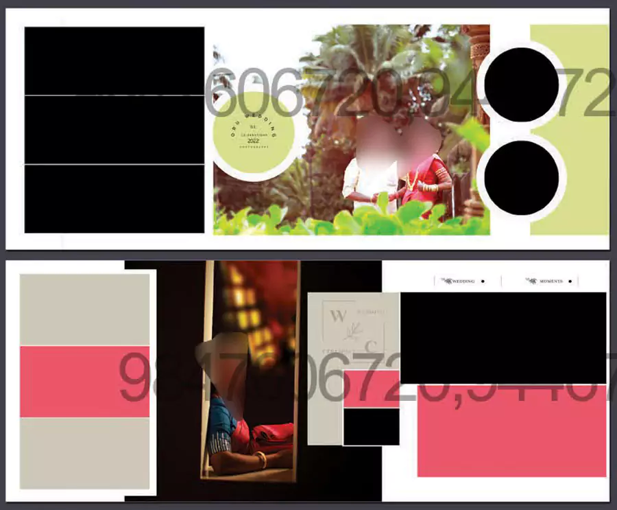 Indian Wedding Album Design PSD Templates 2022
