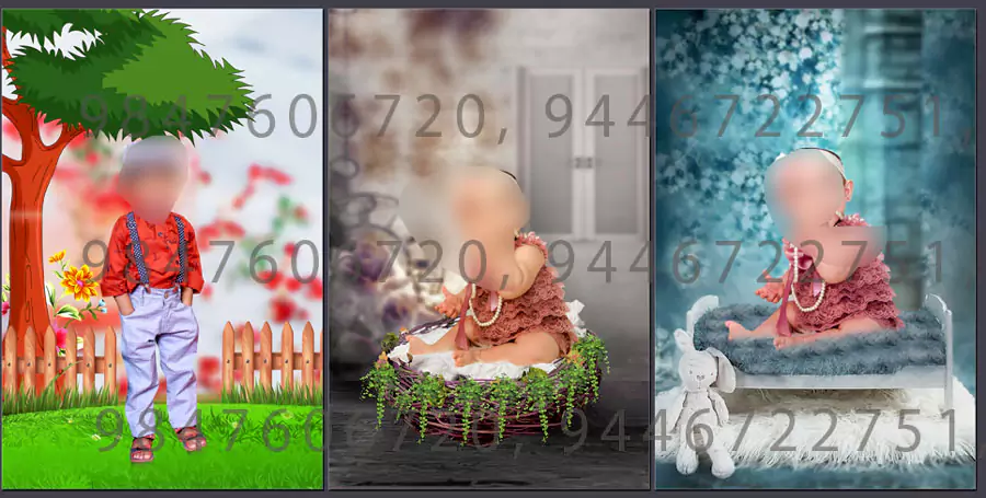 studio baby photo background psd free download