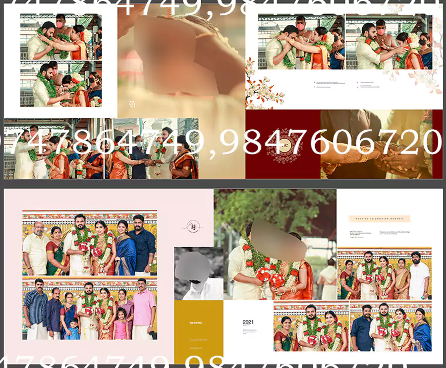 wedding album design full package 2022