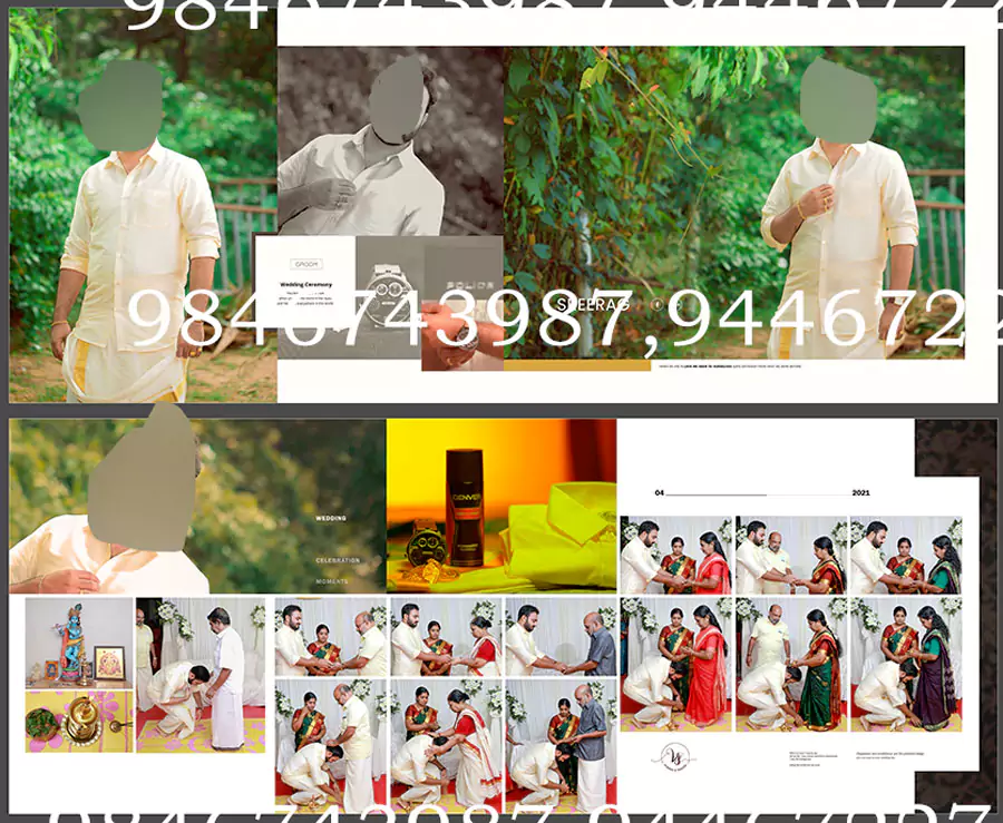 wedding album design full package 2022